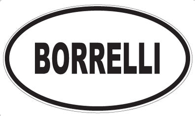 BORRELLI - Oval Magnet