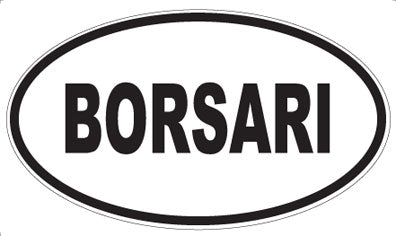 BORSARI - Oval Magnet