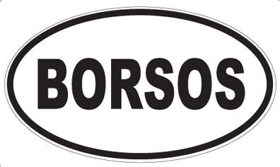 BORSOS - Oval Magnet