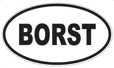 BORST - Oval Magnet