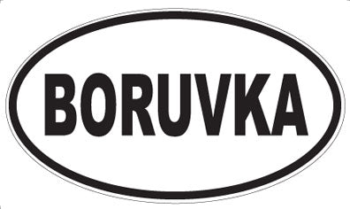 BORUVKA - Oval Magnet
