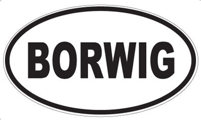 BORWIG - Oval Magnet