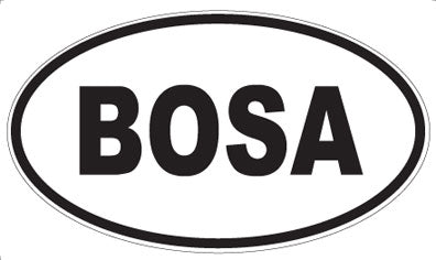 BOSA - Oval Magnet