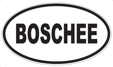BOSCHEE - Oval Magnet
