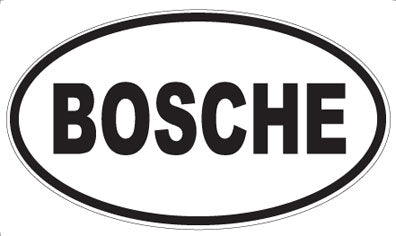 BOSCHE - Oval Magnet