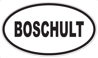 BOSCHULT - Oval Magnet