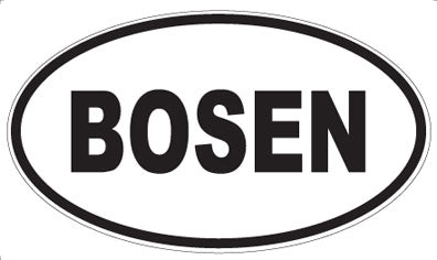 BOSEN - Oval Magnet