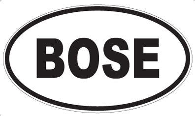 BOSE - Oval Magnet