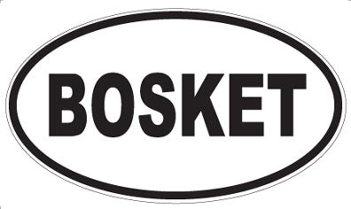 BOSKET - Oval Magnet