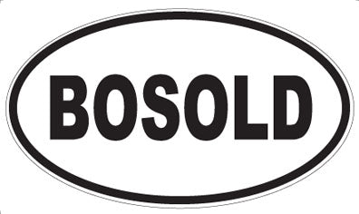BOSOLD - Oval Magnet