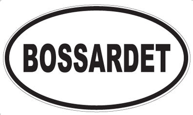 BOSSARDET - Oval Magnet