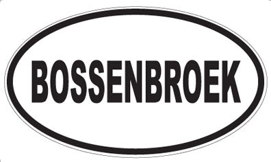 BOSSENBROEK - Oval Magnet