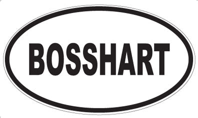 BOSSHART - Oval Magnet