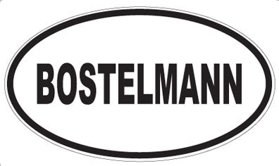 BOSTELMANN - Oval Magnet