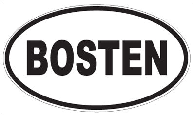 BOSTEN - Oval Magnet