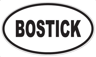 BOSTICK - Oval Magnet