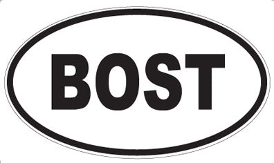 BOST - Oval Magnet
