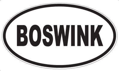 BOSWINK - Oval Magnet