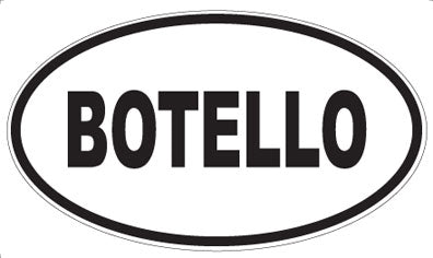 BOTELLO - Oval Magnet