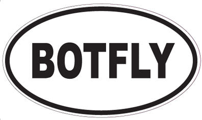 BOTFLY - Oval Sticker