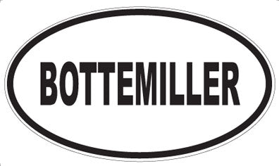 BOTTEMILLER - Oval Magnet