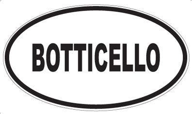 BOTTICELLO - Oval Magnet