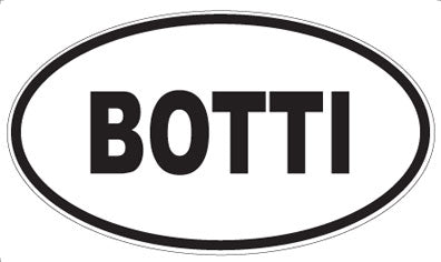 BOTTI - Oval Magnet