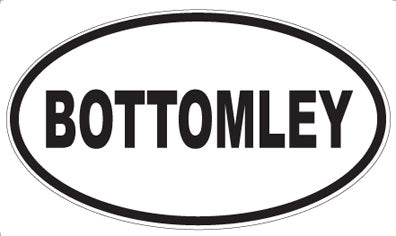 BOTTOMLEY - Oval Magnet