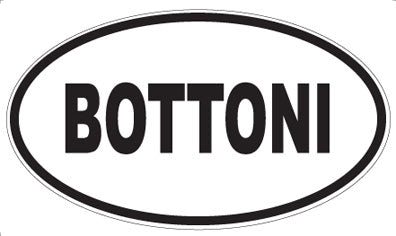 BOTTONI - Oval Magnet