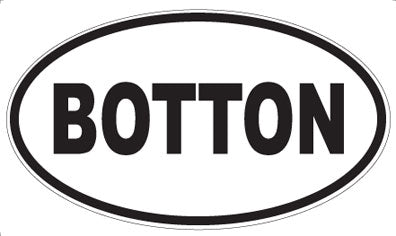 BOTTON - Oval Magnet