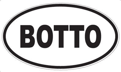 BOTTO - Oval Magnet