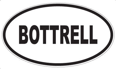 BOTTRELL - Oval Magnet
