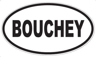 BOUCHEY - Oval Magnet