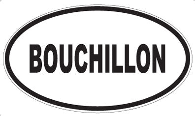 BOUCHILLON - Oval Magnet