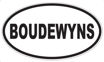 BOUDEWYNS - Oval Magnet
