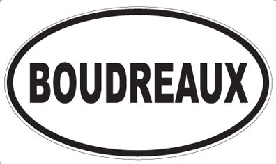 BOUDREAUX - Oval Magnet