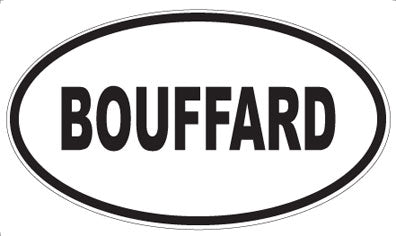 BOUFFARD - Oval Magnet