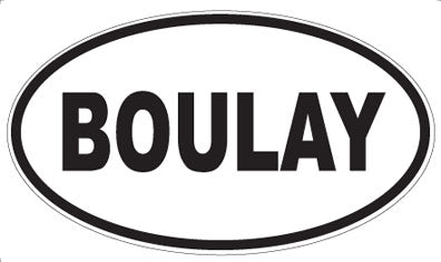 BOULAY - Oval Magnet