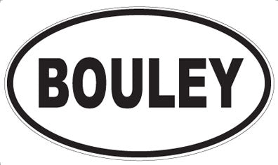 BOULEY - Oval Magnet