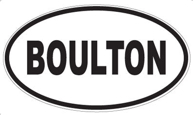BOULTON - Oval Magnet