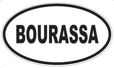 BOURASSA - Oval Magnet