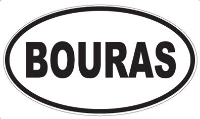 BOURAS - Oval Magnet