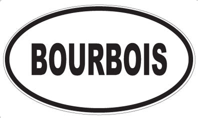 BOURBOIS - Oval Magnet