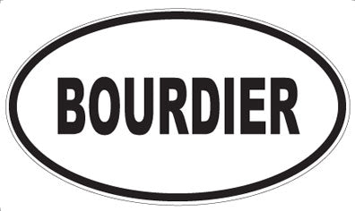 BOURDIER - Oval Magnet