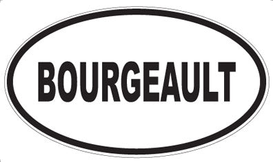 BOURGEAULT - Oval Magnet