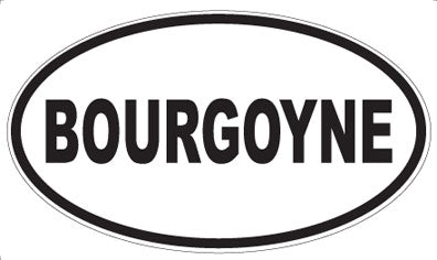 BOURGOYNE - Oval Magnet