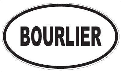 BOURLIER - Oval Magnet