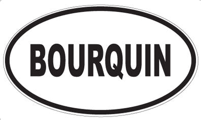 BOURQUIN - Oval Magnet