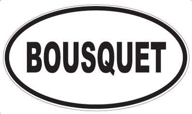 BOUSQUET - Oval Magnet