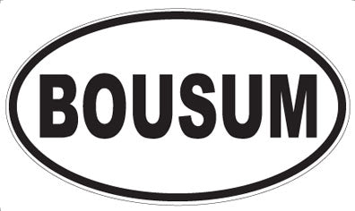 BOUSUM - Oval Magnet
